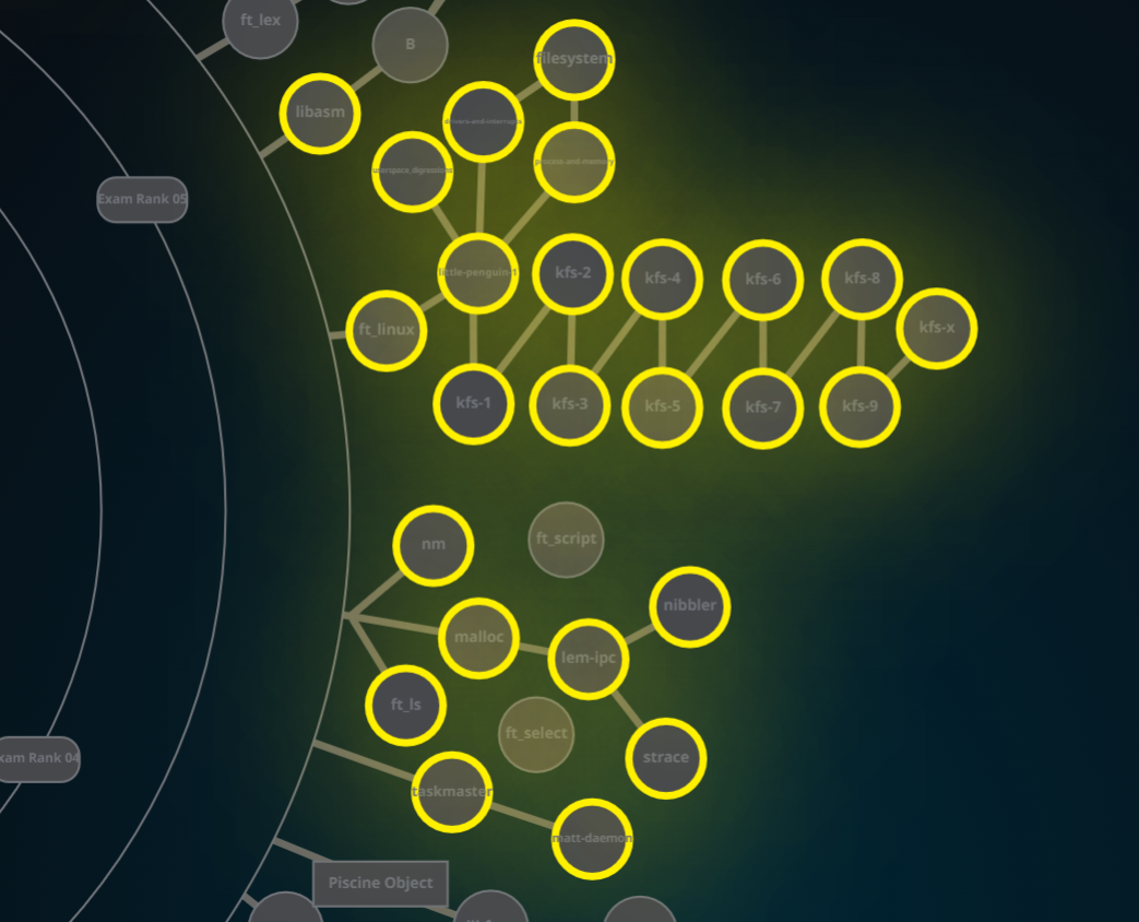 النظم والنواة